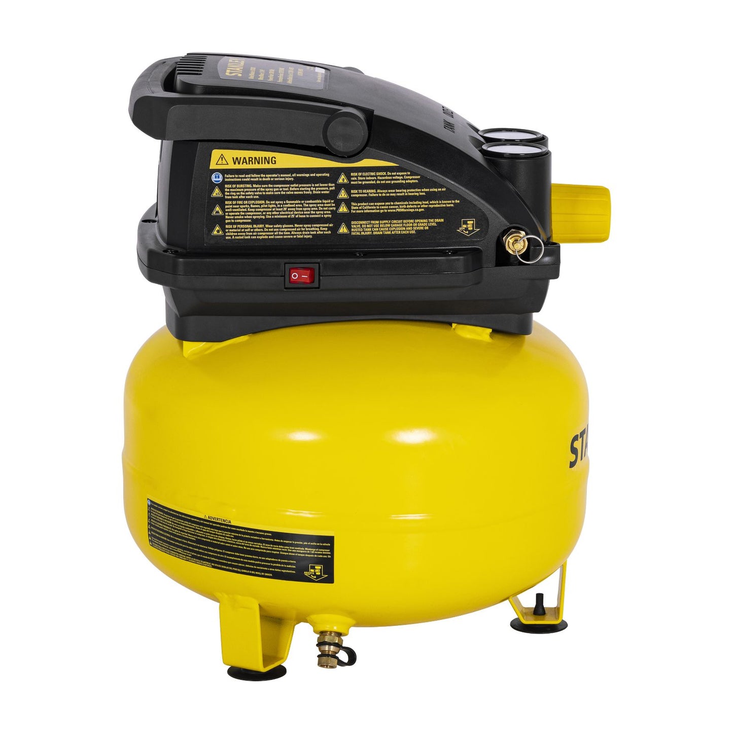 Compresor de Aire Stanley 3 Galones 1/3 HP SXCMXA210301