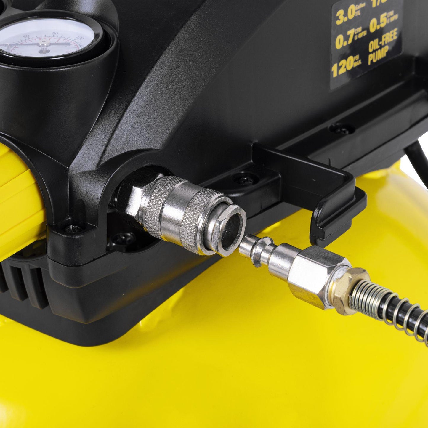 Compresor de Aire Stanley 3 Galones 1/3 HP SXCMXA210301