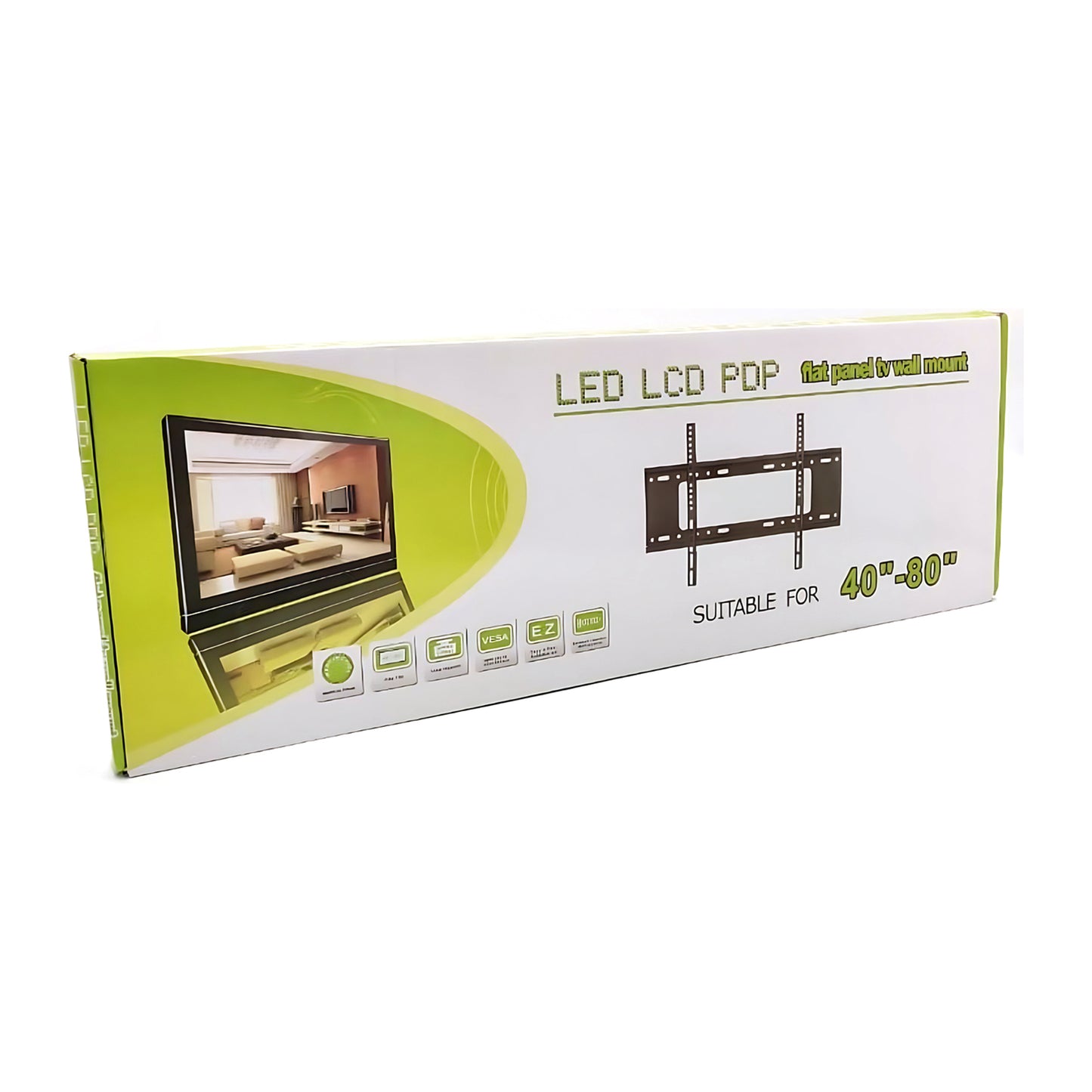 Soporte Fijo para Pantalla North Bayou de 40 a 80 Pulgadas 4080