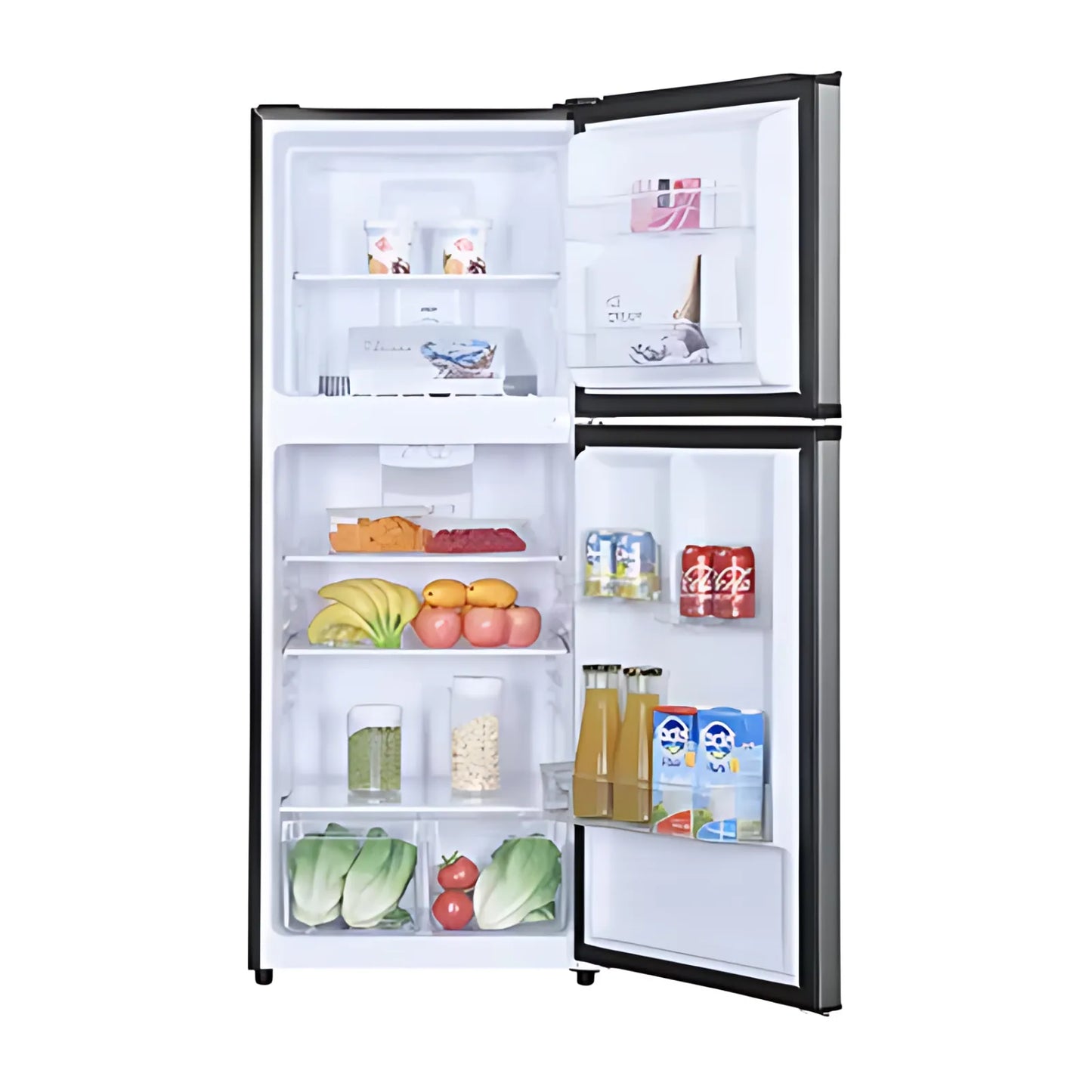 Refrigerador TCL 11 Pies Cúbicos Top Mount Gris TDD11S
