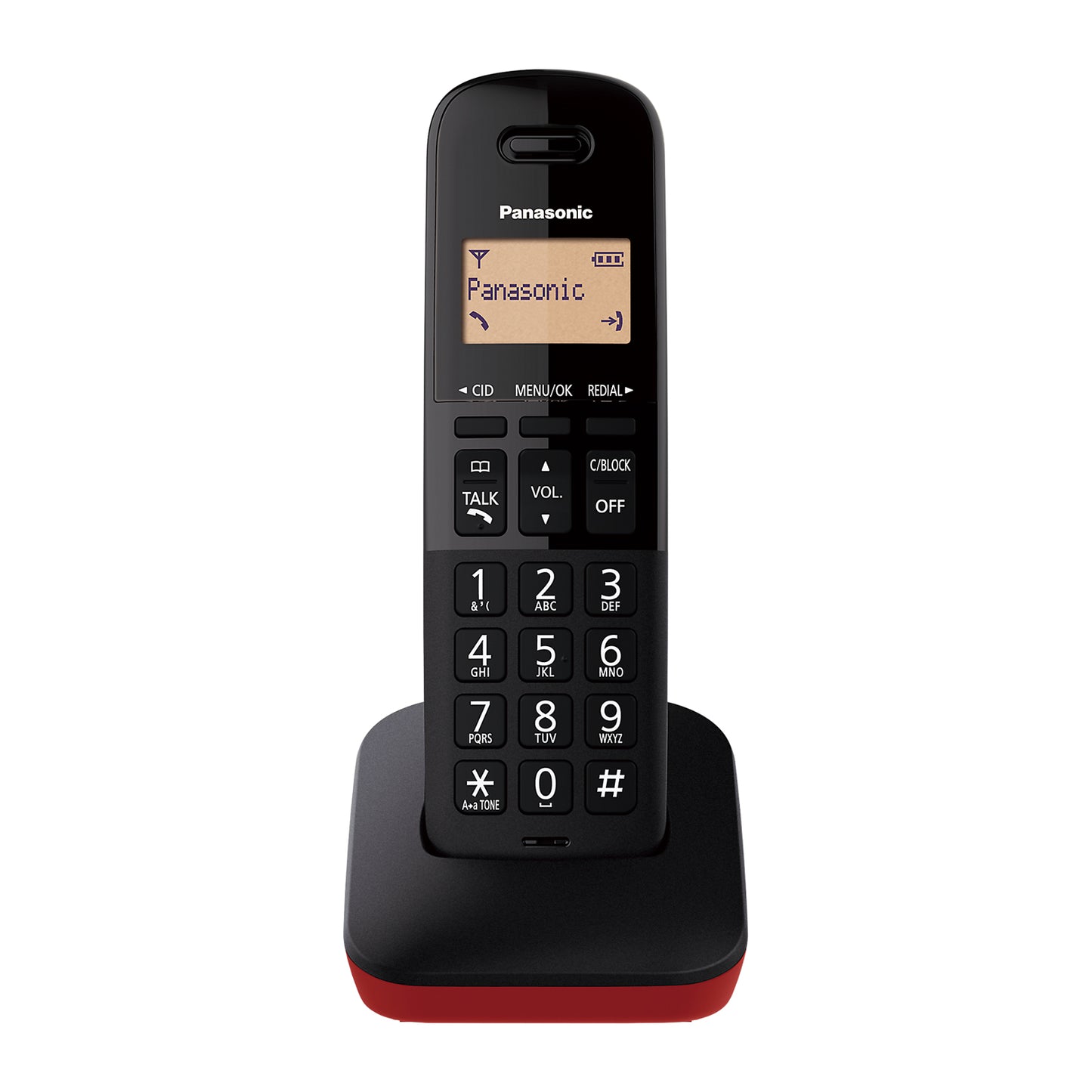 Teléfono Inalámbrico Panasonic Negro KX-TGB310MER