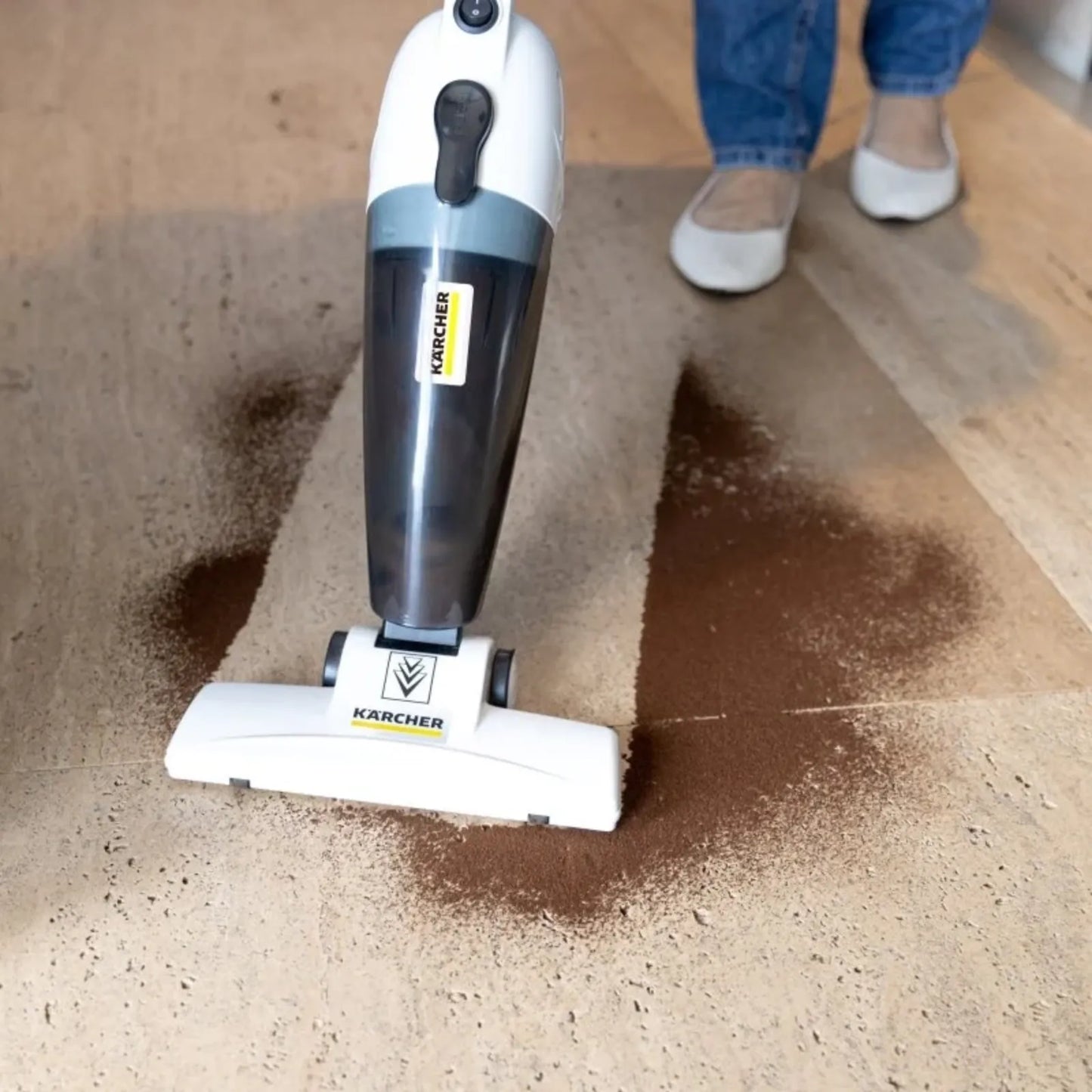 Aspiradora Verticar Karcher 2 en 1 VCL 1