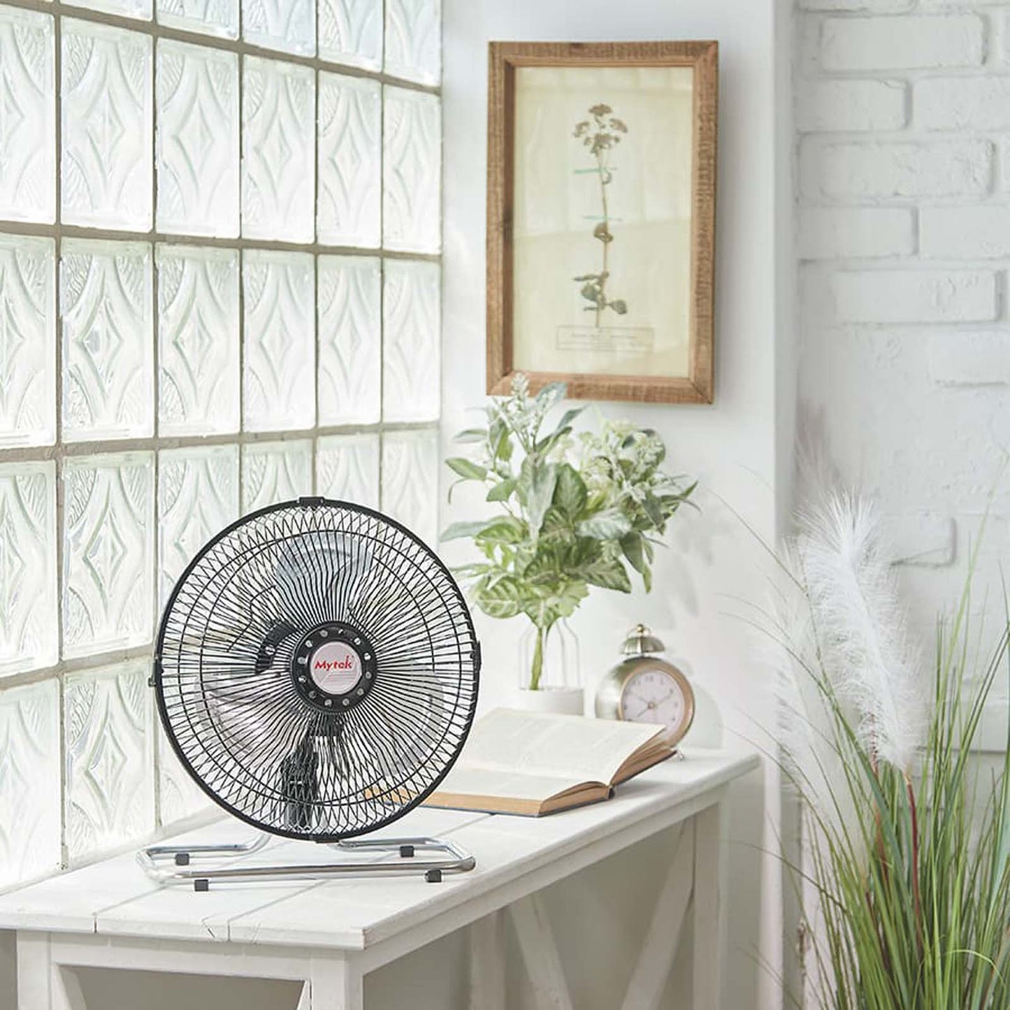 Ventilador de Piso Mytek 10 Pulgadas Negro 2 en 1 3357