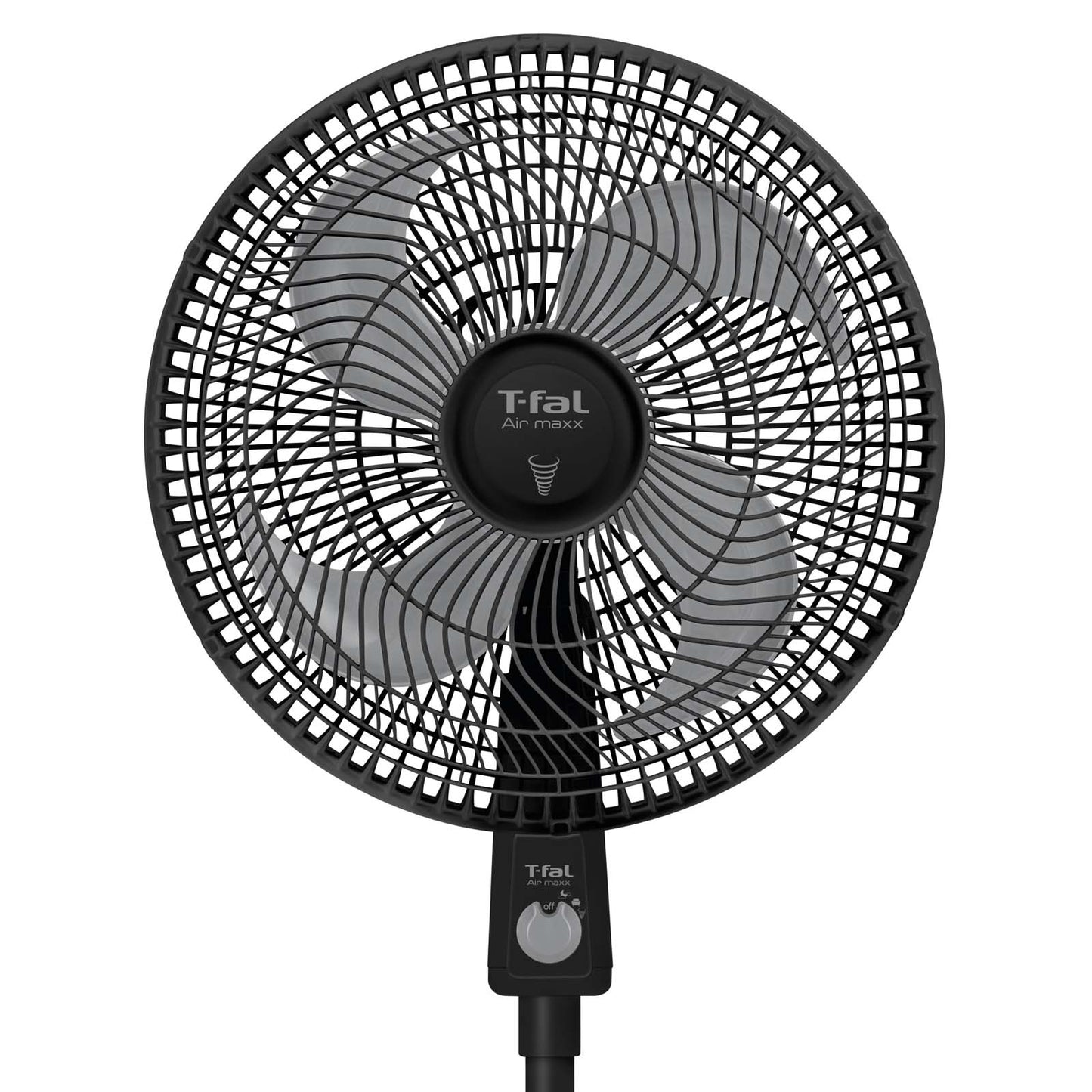Ventilador de Pedestal T-fal 16 Pulgadas Negro Air Maxx VE3199X0