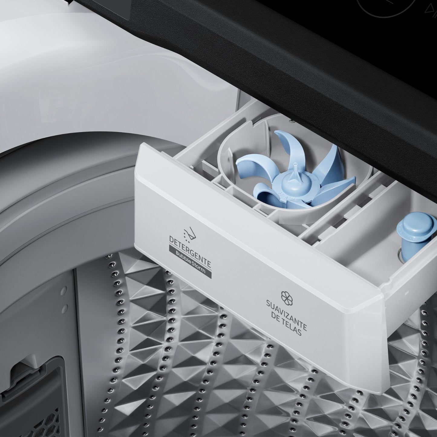 Lavadora Automática Samsung 19 Kilos Carga Superior Digital Inverter Blanca WA19CG6442BW