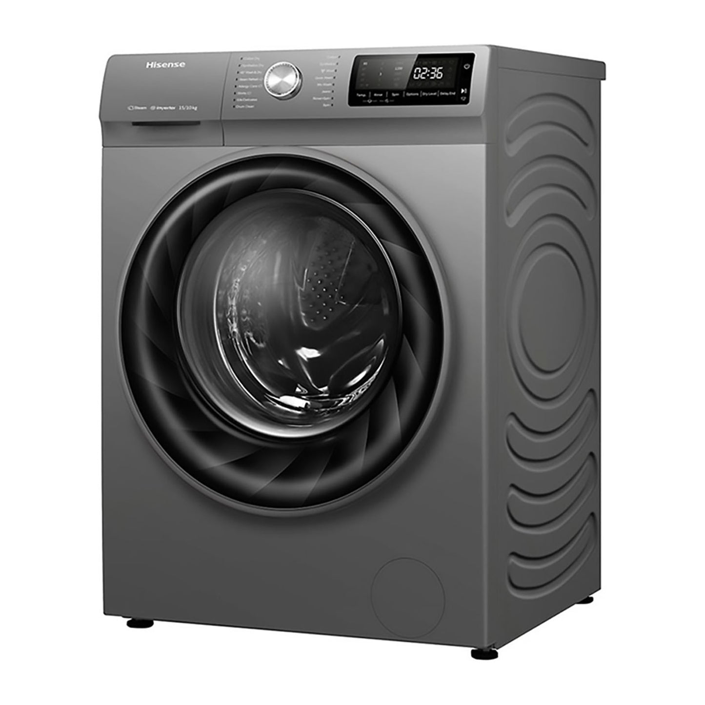 Lavasecadora Carga Frontal 15 Kilos Lavado / 10 Kilos Secado Hisense WDQY1514