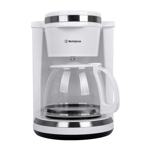 Cafetera Westinghouse 12 Tazas Blanca WKCMYD19WH