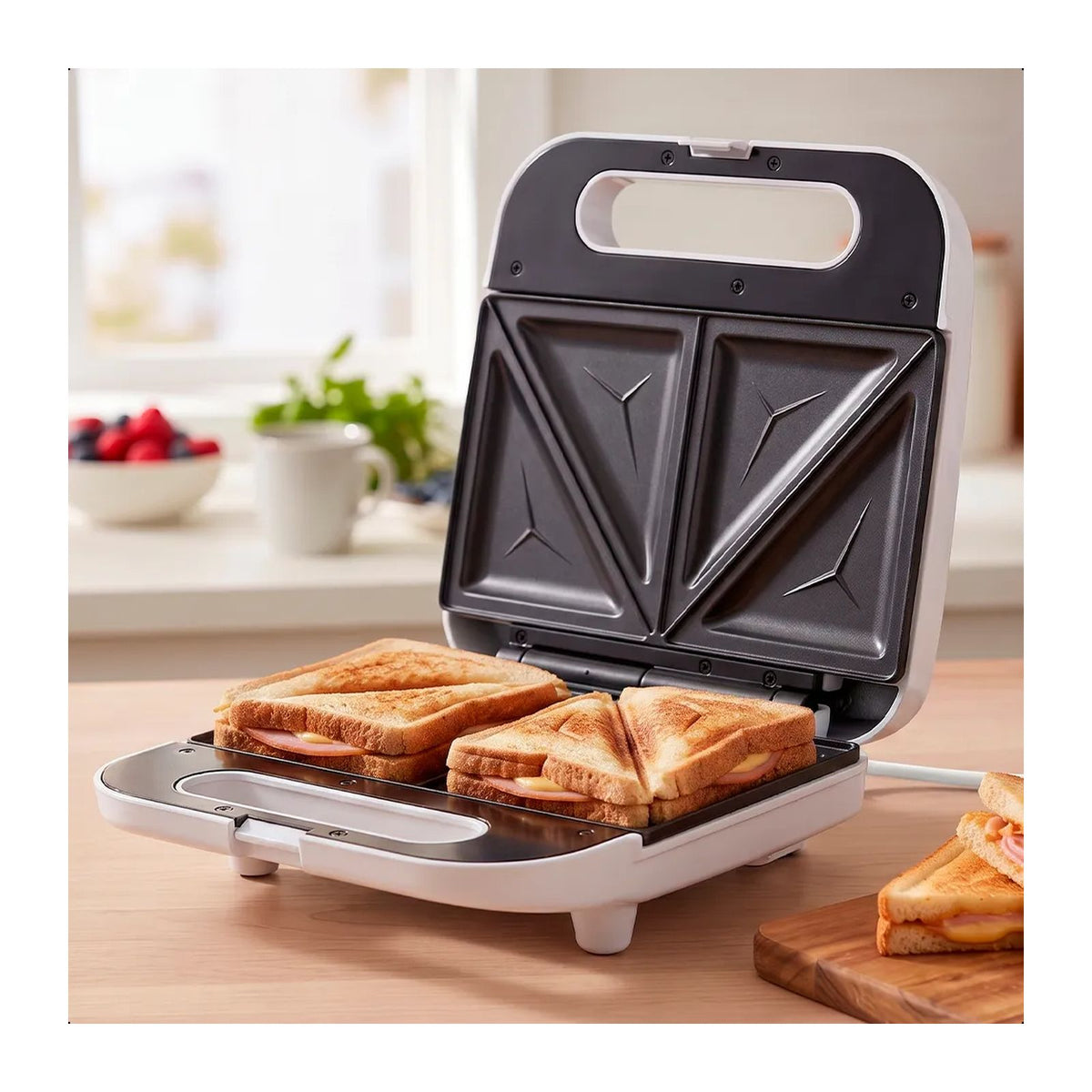 Sandwichera Westinghouse 2 Porciones Blanca WKSMSL103