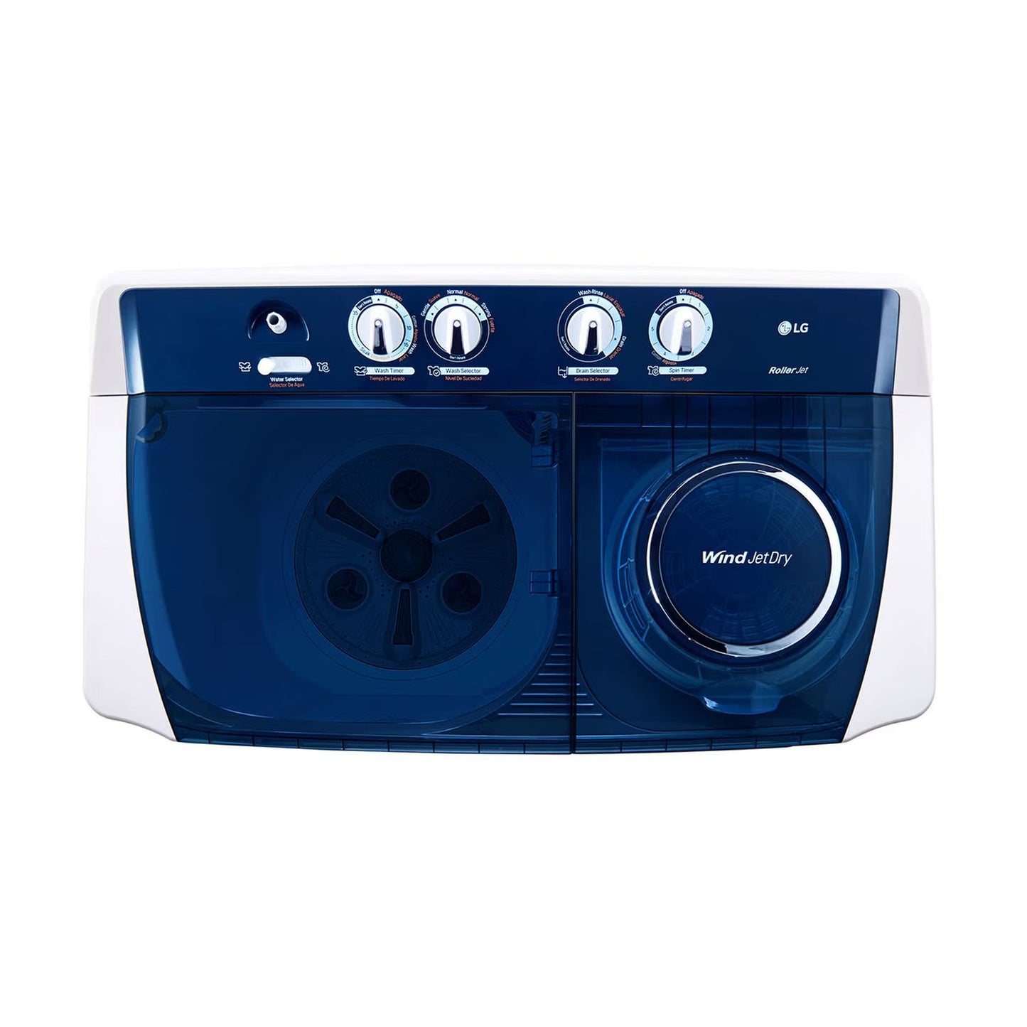 Lavadora LG 15 Kilos Doble Tina Blanca WP15WAR