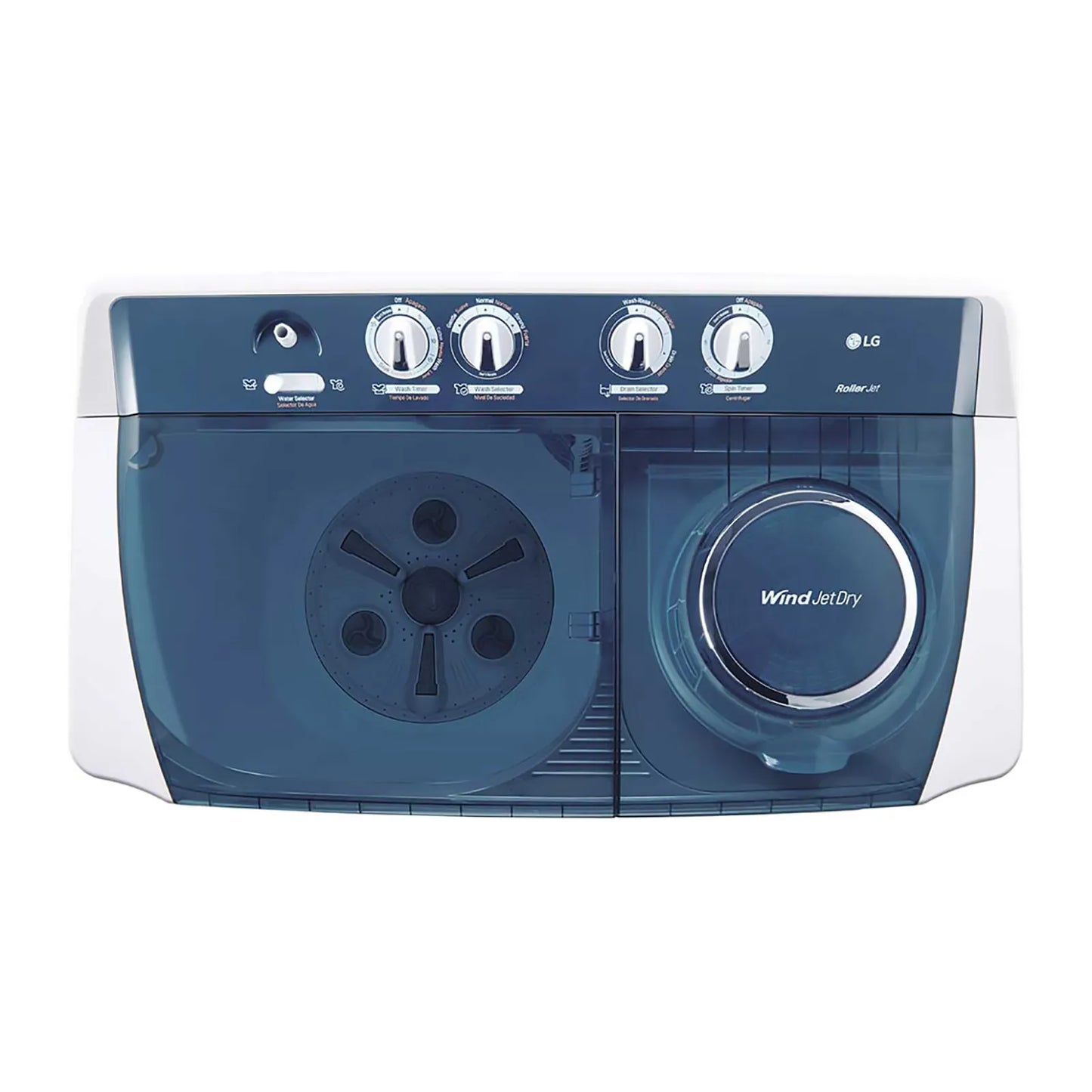 Lavadora Doble Tina Carga Superior 18 Kilos LG WP18WAR