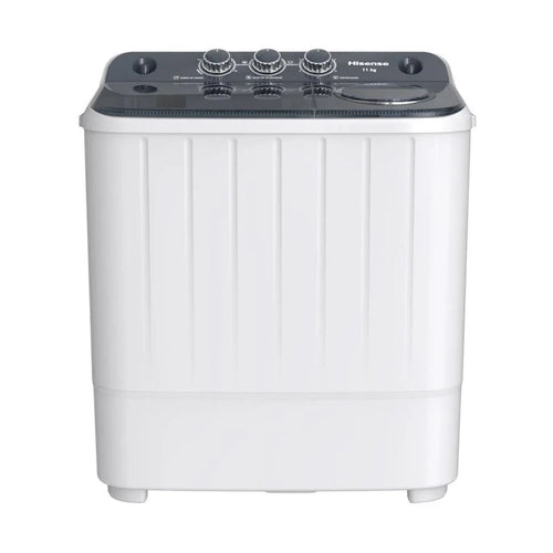 Lavadora Hisense 11 Kilos Doble Tina Blanca WSA1104P