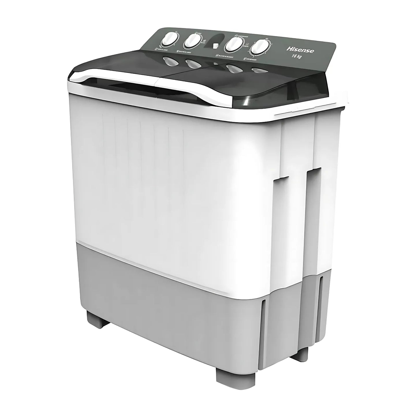 Lavadora Semiautomática Doble Tina 16 Kilos Hisense WSA1603P