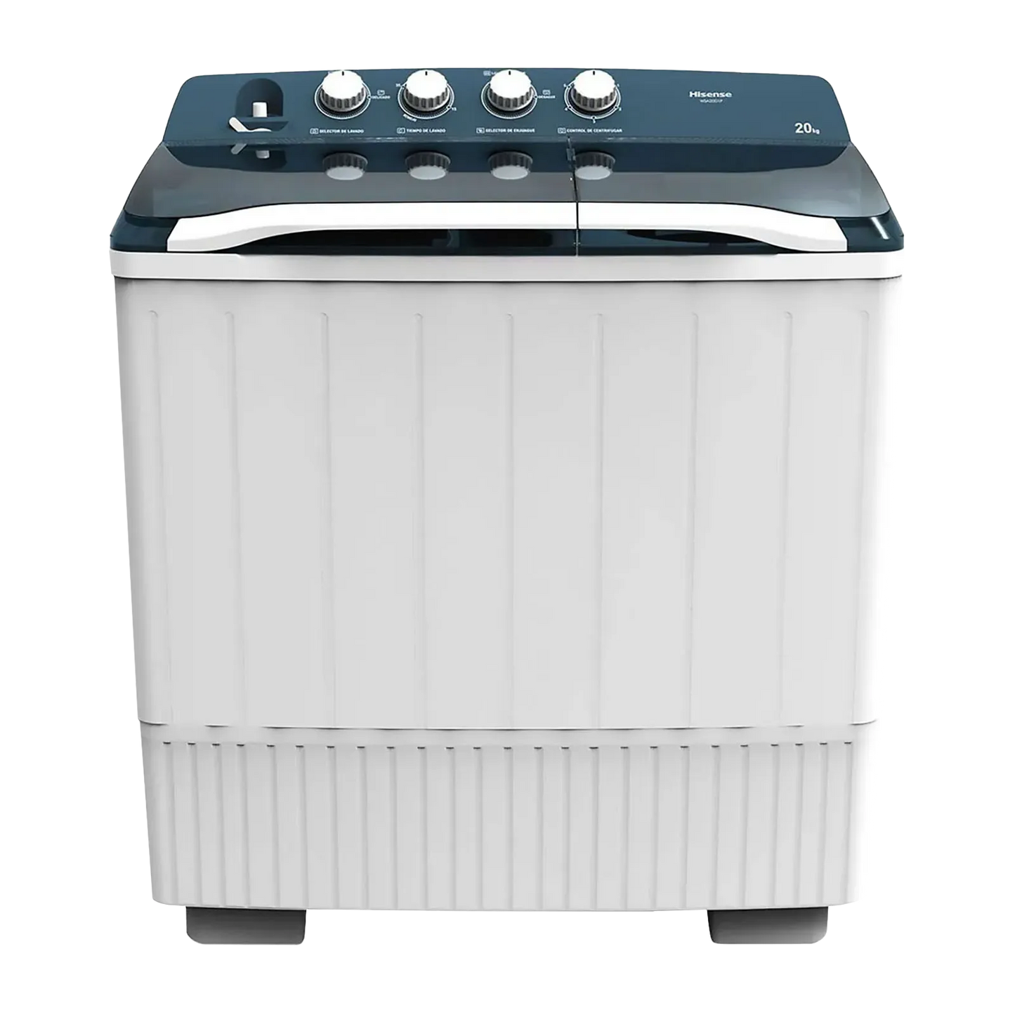 Lavadora Semiautomática Doble Tina 20 Kilos Hisense WSA2001P