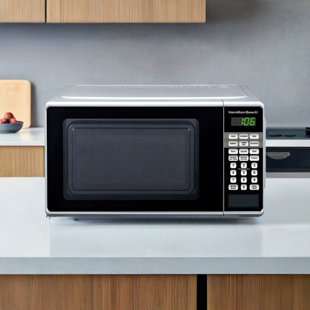 Horno de Microondas Hamilton Beach 0.7 Pies Cúbicos Gris HB-P70T20AP