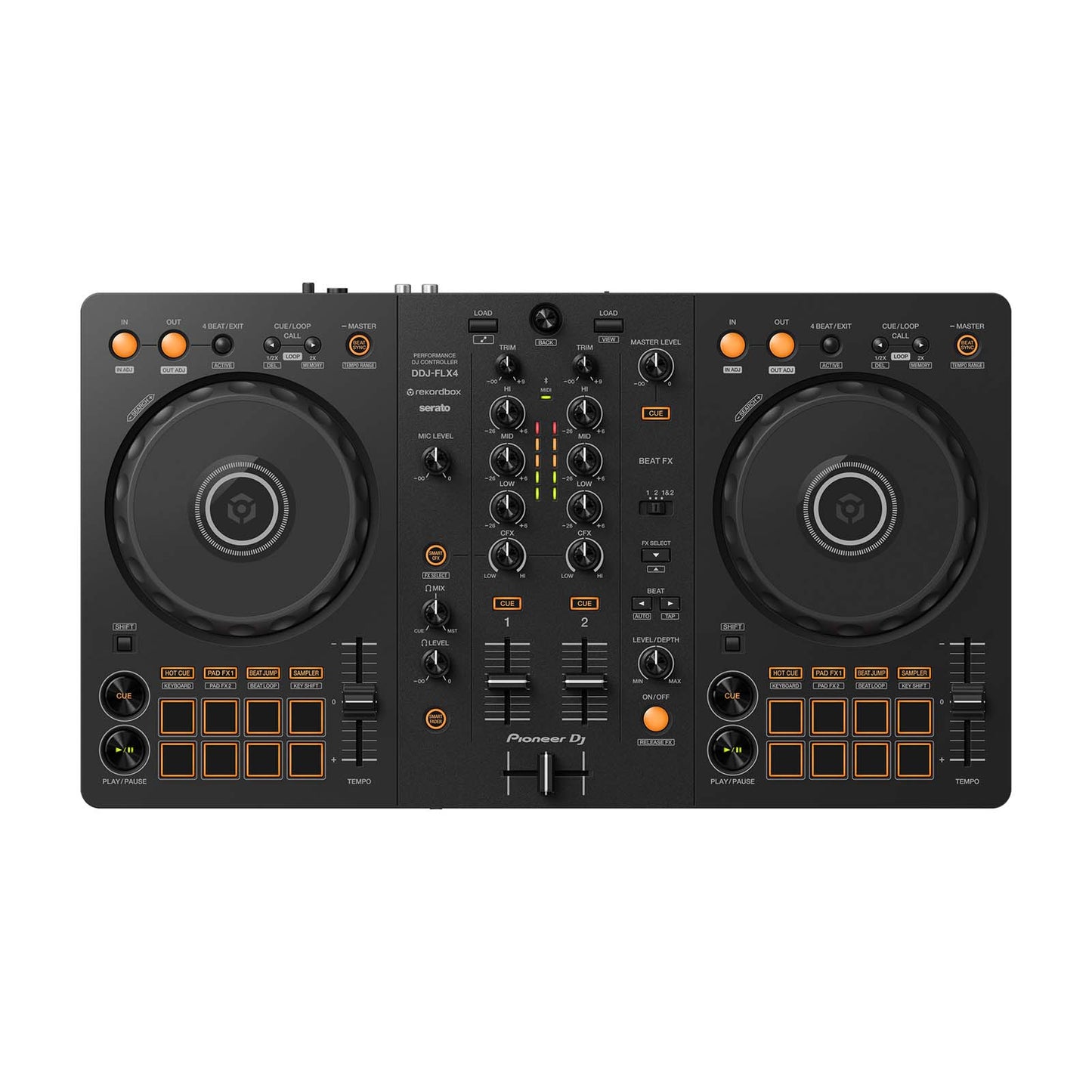 Controlador DJ Pioneer 2 Canales para Multiples Aplicaciones DDJ-FLX4