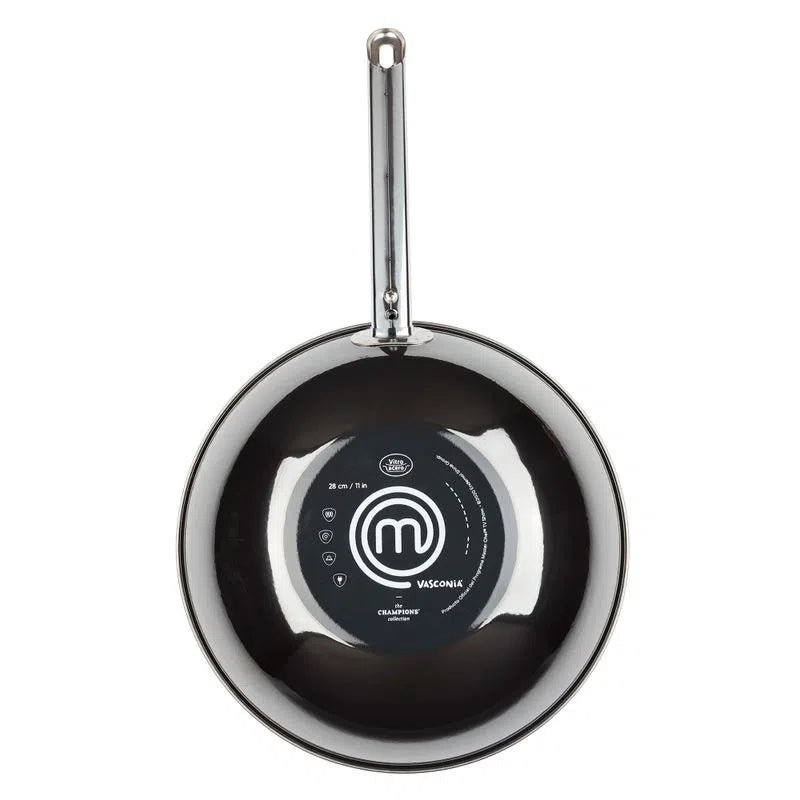Batería de Cocina Vasconia Masterchef 13 Piezas de Vitroacero Negro 4036176