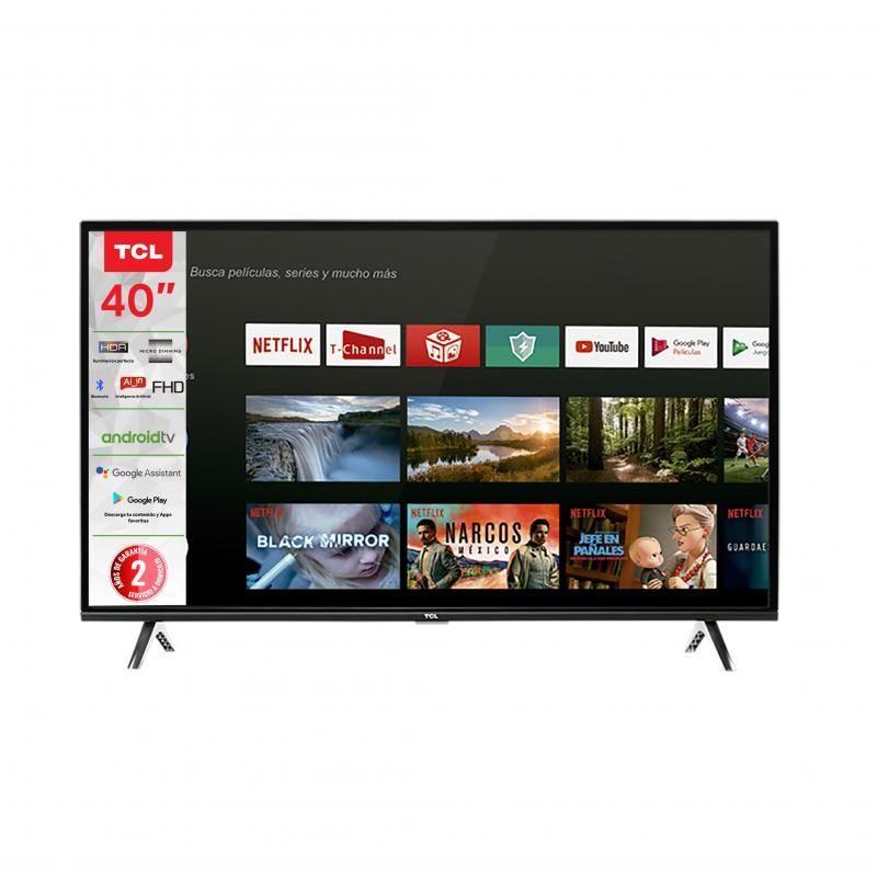 Televisión Pantalla 40 Pulgadas TCL Android TV FHD TCL 40A323