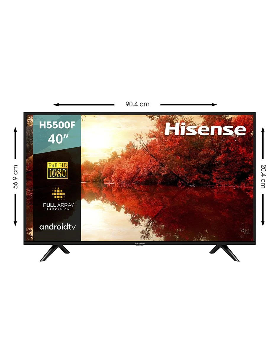 Televisión Pantalla 40 Pulgadas Hisense Android TV FHD 40H5500F