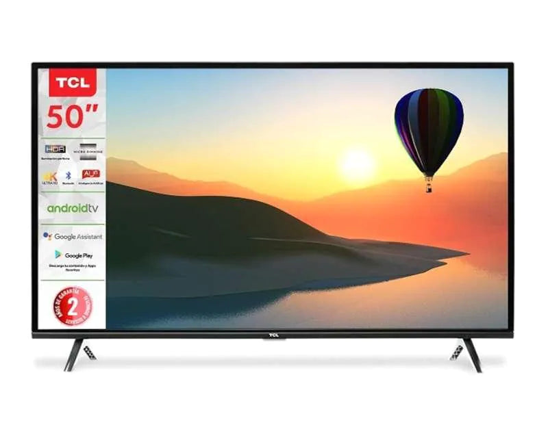 Televisión Pantalla 50 Pulgadas TCL Smart TV 4K UHD 50A435