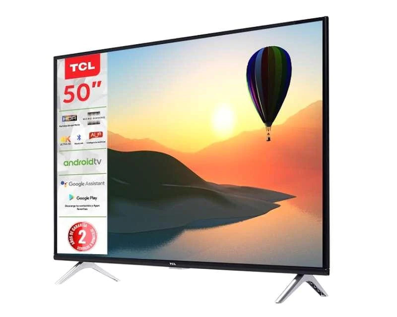 Televisión Pantalla 50 Pulgadas TCL Smart TV 4K UHD 50A435