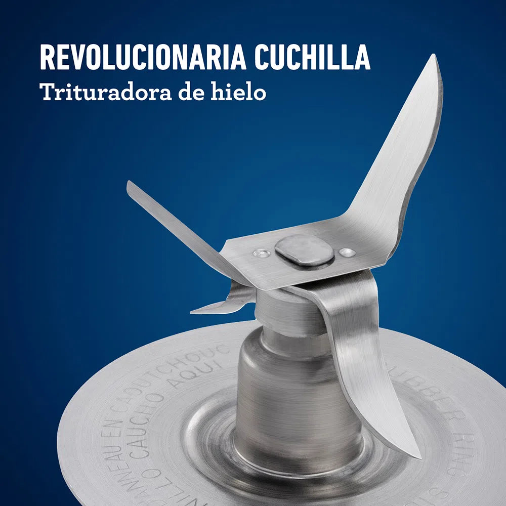 Licuadora Con Vaso de Vidrio 2 Velocidades Oster BLSTKAGBRD