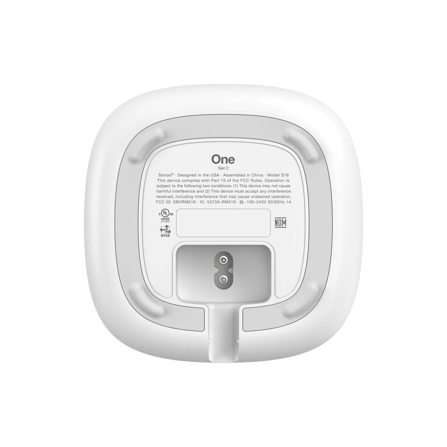 Bocina Inalámbrica Wifi Sonos ONE-GEN2-BLAN