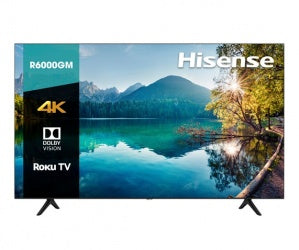 Televisión Pantalla 55 Pulgadas Hisense Roku TV 4K UHD 55R6000GM