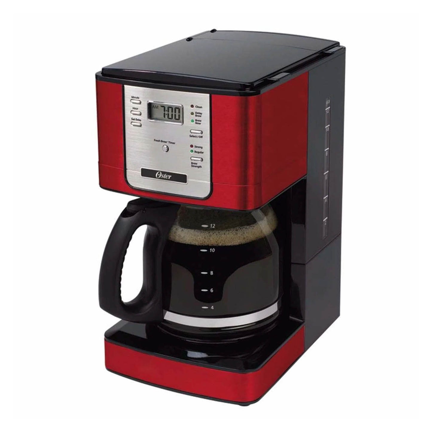 Cafetera Programable 12 Tazas Oster BVSTDC4401RD