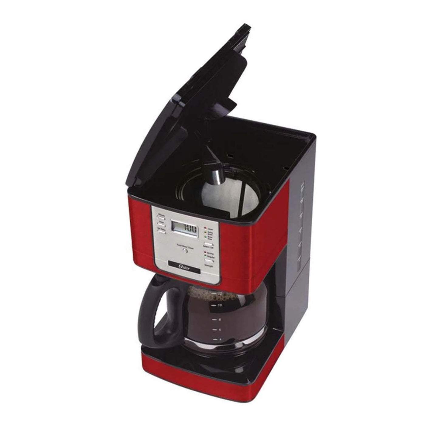 Cafetera Programable 12 Tazas Oster BVSTDC4401RD
