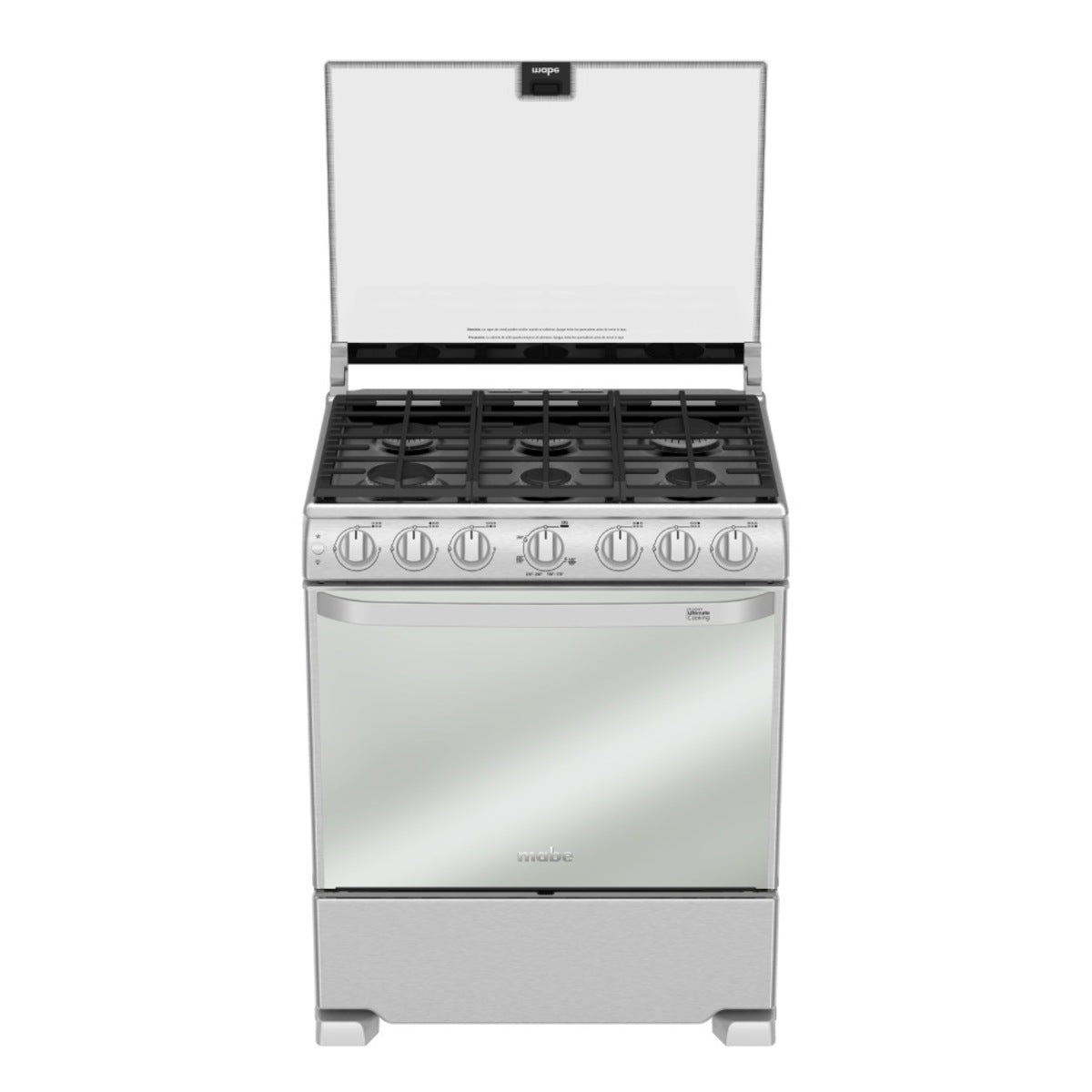 Estufa de Piso 76cm Inoxidable Mabe EM7662CFIX1