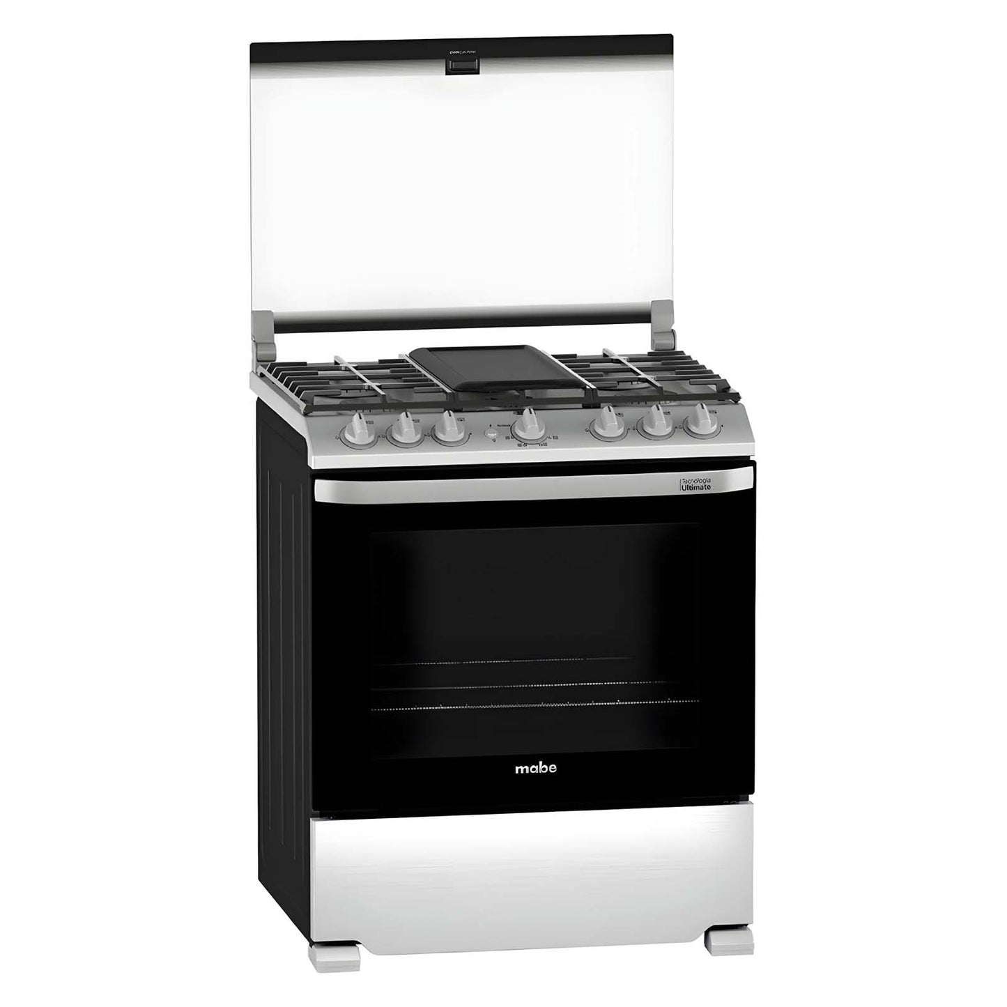 Estufa Mabe 30 pulgadas 6 Quemadores Gris EMH7602JSS0