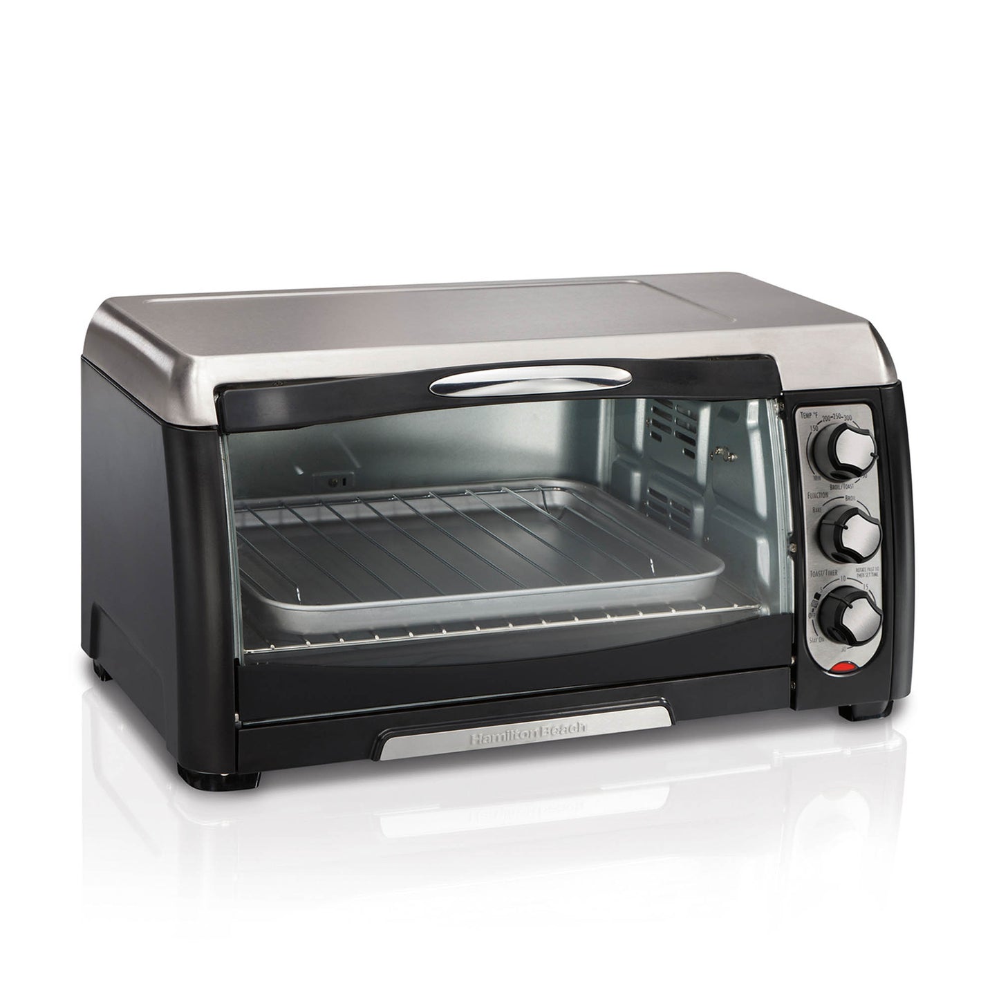 Horno Eléctrico Para 6 Rebanadas Hamilton Beach 31330D