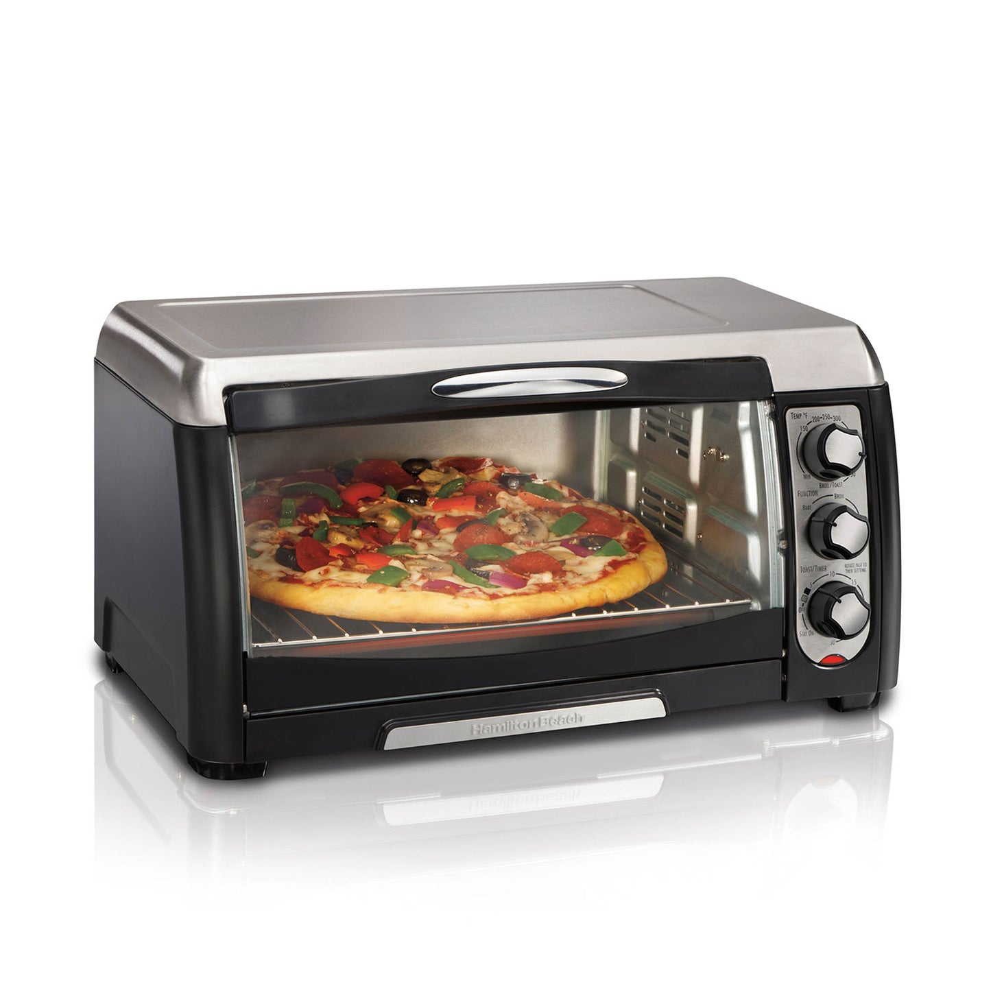 Horno Eléctrico Para 6 Rebanadas Hamilton Beach 31330D