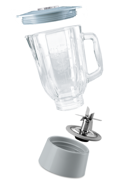 Licuadora con Vaso de Vidrio 1.5 Litros 7 Velocidades Man LMU-9090