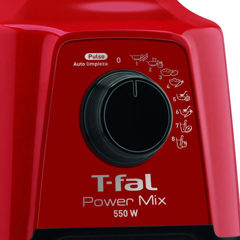 Licuadora Vaso de Plástico 2 Litros Power Mix T-fal LN2885MX