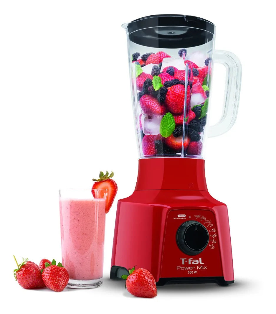 Licuadora Vaso de Plástico 2 Litros Power Mix T-fal LN2885MX