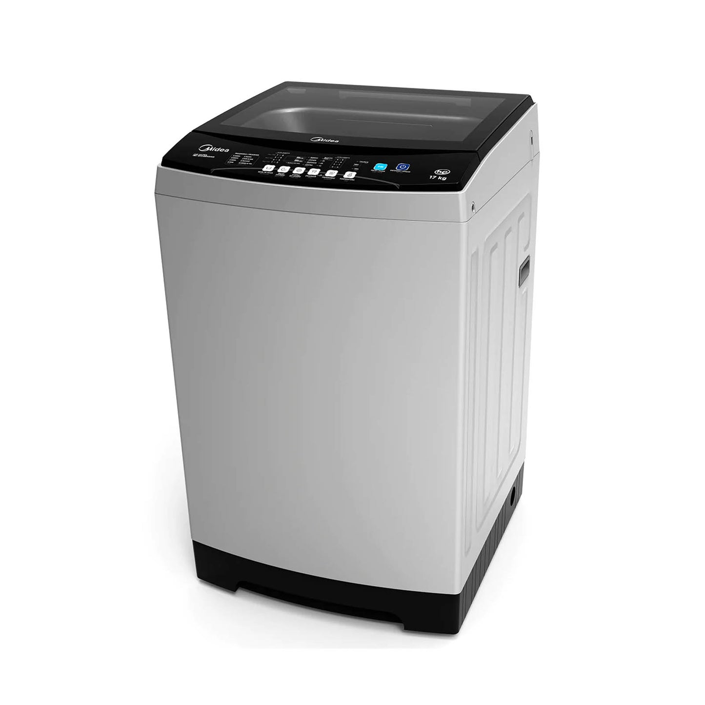 Lavadora Automática Carga Superior 17 Kilos Midea MLTI17N2SGDS