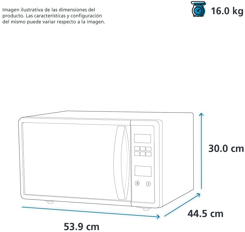 Horno de Microondas 1.1 Pies Cúbicos Espejo GE MGE11SEJ