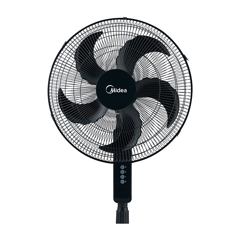 Ventilador de Pedestal Midea 18 Pulgadas Negro Power Cool MSF18B