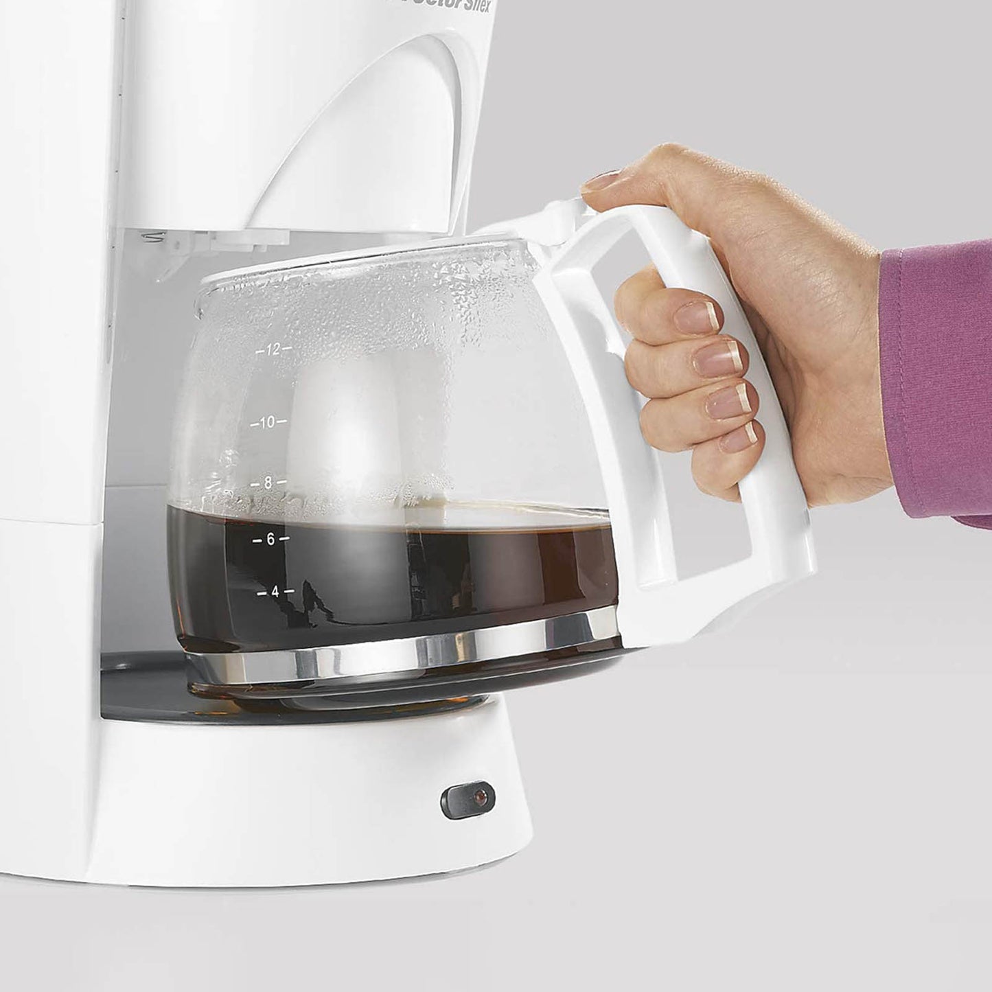 Cafetera Proctor Silex para 12 Tazas Blanco 48521RY-MX