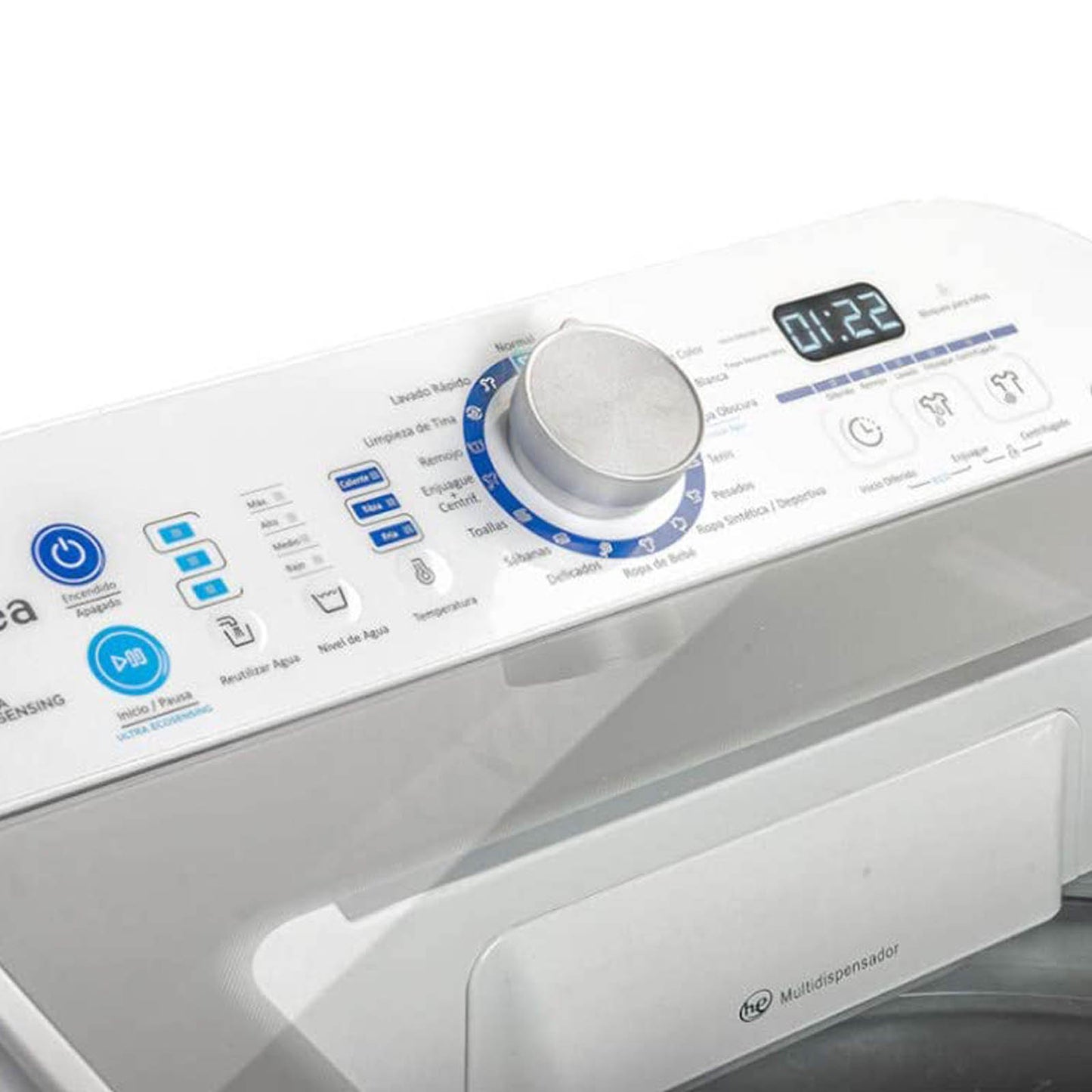 Lavadora Automática Midea 16 Kilos NineWash MLTI16D2SEGDW