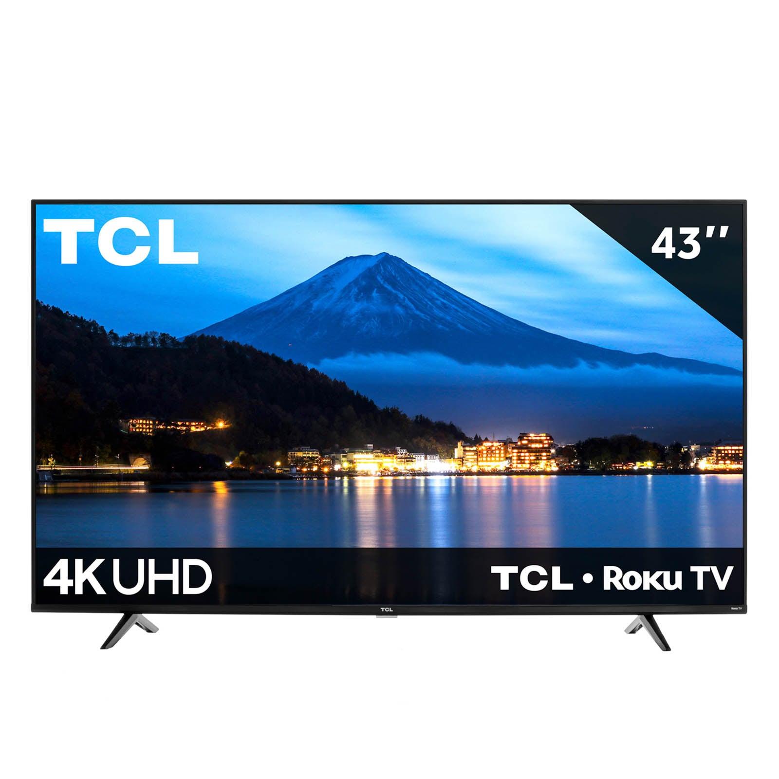 Pantalla 43 Pulgadas TCL LED Roku TV 4K Ultra HD 43S443-MX – MegaAudio