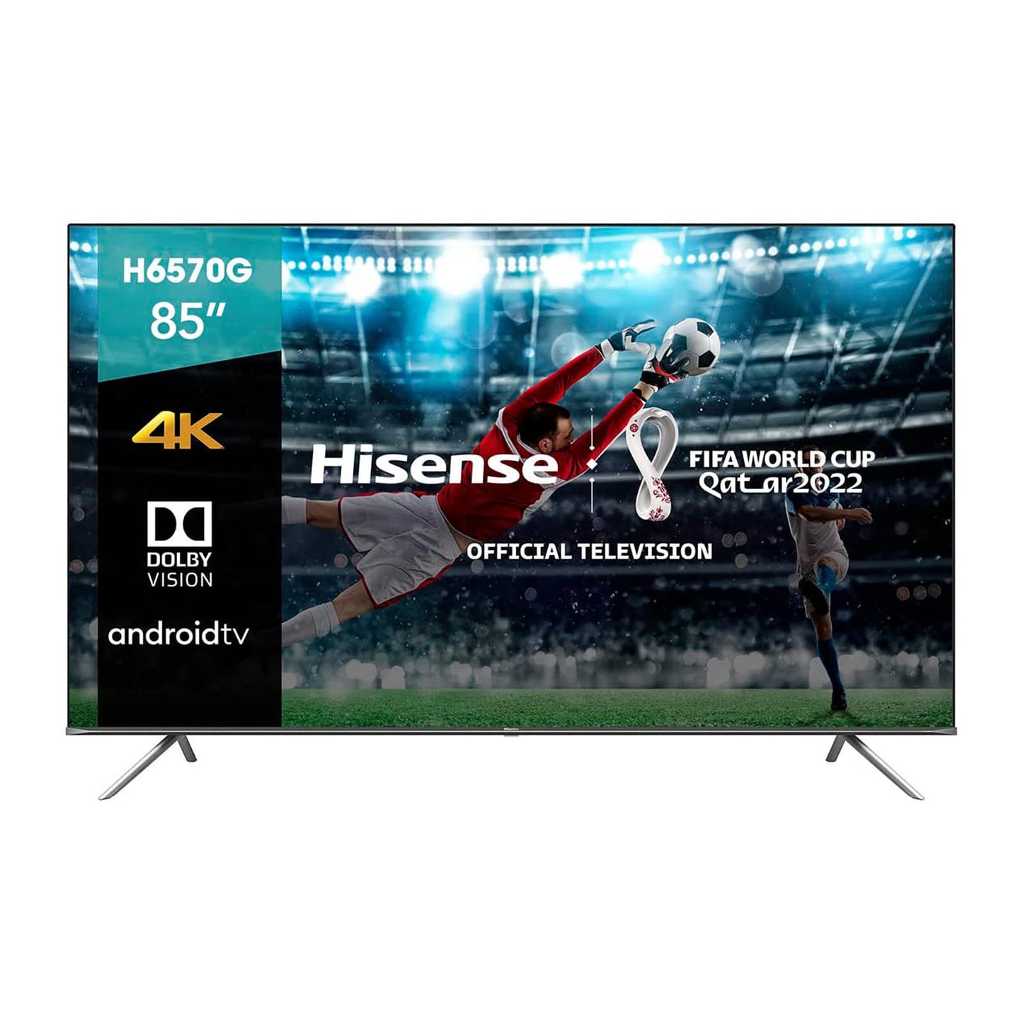 Televisión Pantalla 85 Pulgadas Hisense Android TV 4K UHD 85H6570G