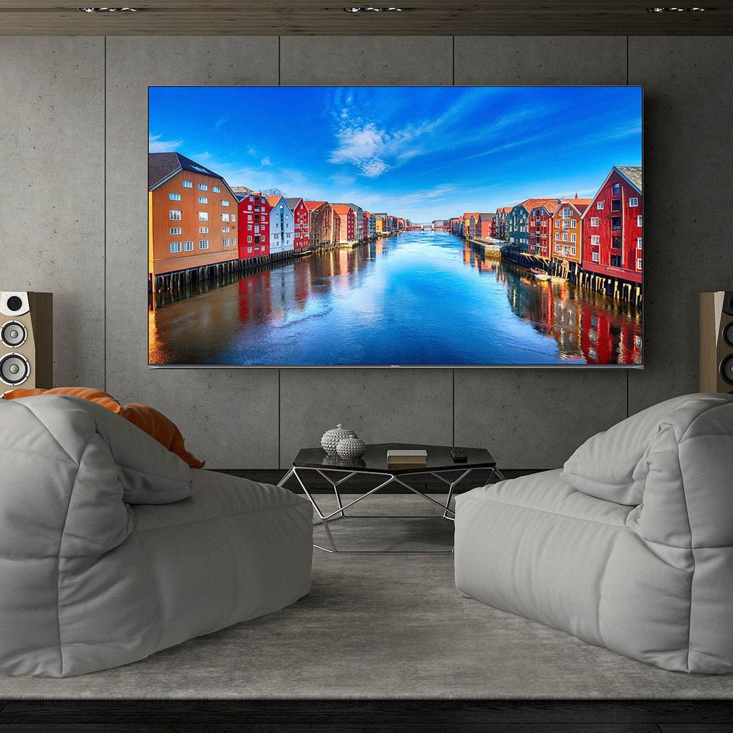 Televisión Pantalla 85 Pulgadas Hisense Android TV 4K UHD 85H6570G