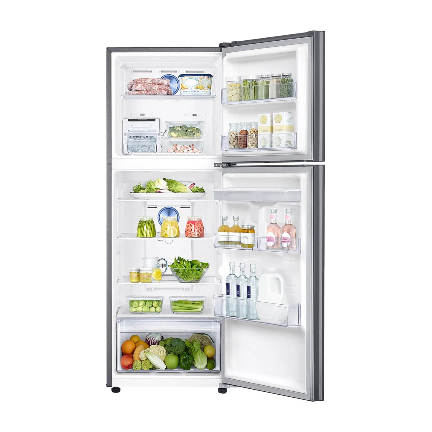 Refrigerador Samsung Top Mount 11 Pies Cúbicos con Despachador de Agua RT29A5710SL