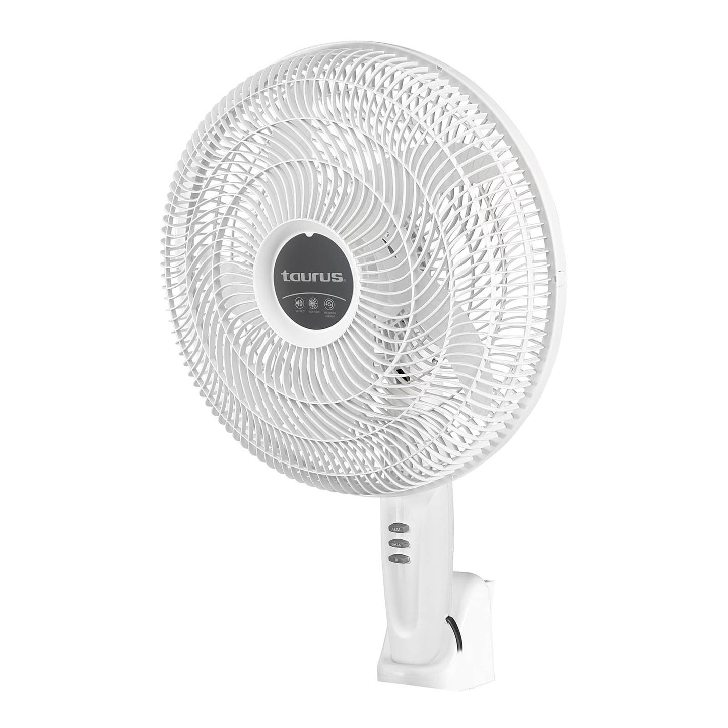 Ventilador de Pared Taurus 16 Pulgadas Blanco BOLT