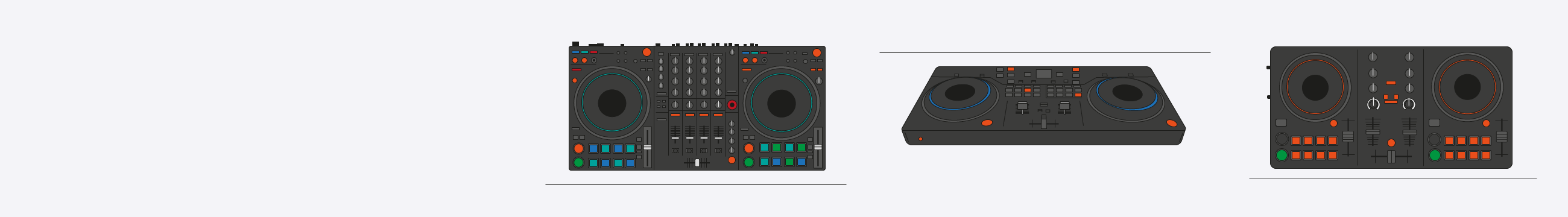 Mezcladoras de DJ