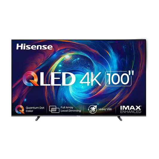 Televisión Pantalla 100 Pulgadas Hisense QLED Google TV 4K UHD 100U76N