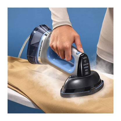 Plancha Vaporizador Hamilton Beach Azul 11559