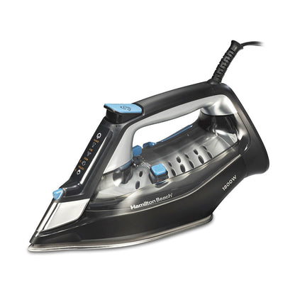 Plancha de Vapor Hamilton Beach FabricIQ Negra 14950